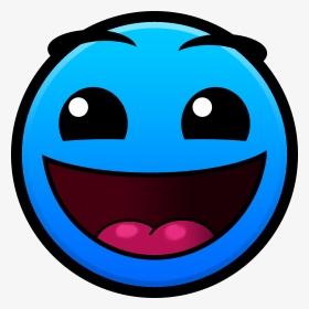 Easy Face Geometry Dash, HD Png Download, Transparent PNG