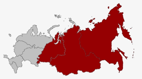 What Continent Is Russia In - Russia Map Asia Europe, HD Png Download, Transparent PNG
