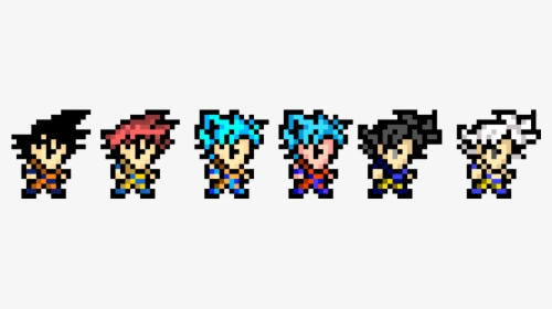 Dbs Goku All Forms, HD Png Download, Transparent PNG
