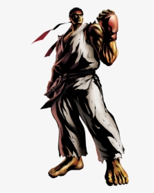 Ryu Png Image - Marvel Vs Capcom 3 Character Art, Transparent Png, Transparent PNG