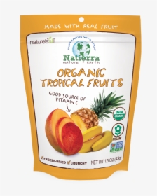 Organic Tropical Fruits - Natierra Freeze Dried Mango, HD Png Download, Transparent PNG