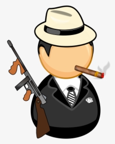 Chicago, Cigar, Comic Characters, Crime, Criminal - Al Capone Clip Art, HD Png Download, Transparent PNG