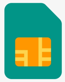 Sim Card Png, Transparent Png, Transparent PNG