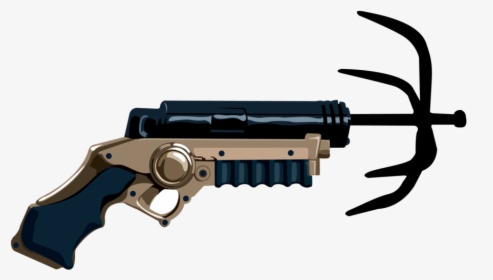 Rime Clipart Firearm - Spy Grappling Hook Gun, HD Png Download, Transparent PNG