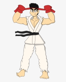 Ryu - Cartoon, HD Png Download, Transparent PNG