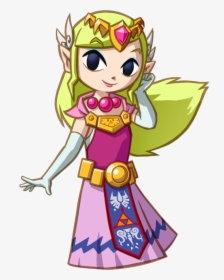 The Legend Of Zelda - Wind Waker Toon Zelda, HD Png Download, Transparent PNG