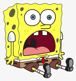 Surprised Spongebob Png - Spongebob Sitting Png, Transparent Png, Transparent PNG