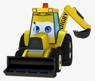 Digby The Larry London - Bulldozer, HD Png Download, Transparent PNG