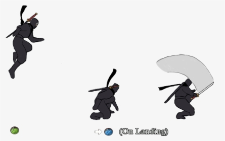 Ninja Gaiden Jump Animation, HD Png Download, Transparent PNG