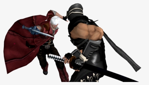 Ryu Hayabusa Transparent Image - Ninja Gaiden Vs Dante, HD Png Download, Transparent PNG