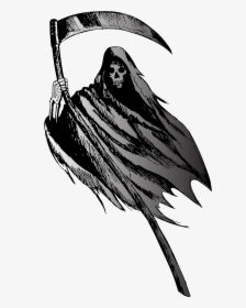 Drawing Of Grim Reaper, HD Png Download, Transparent PNG
