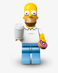 Transparent Lego Man Clipart - Homer Simpson Lego Png, Png Download, Transparent PNG