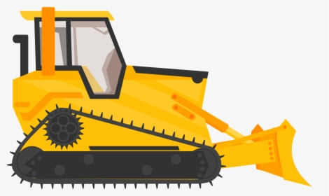 Bulldozer Excavator Heavy Machinery Construction - Bulldozer Png Transparent, Png Download, Transparent PNG