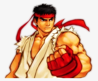 Ryu Street Fighter Hair, HD Png Download, Transparent PNG