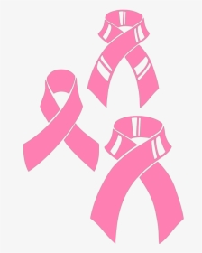 Pink,angle,logo - Free Breast Cancer Awareness Ribbon, HD Png Download, Transparent PNG