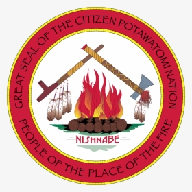 Citizen Potawatomi Nation Seal, HD Png Download, Transparent PNG