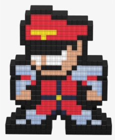 Luminoso Pixel Pals M - Pixel Pals M Bison Street Fighter, HD Png Download, Transparent PNG