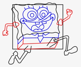 Sponges Drawing Face, HD Png Download, Transparent PNG