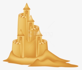 Sand Clipart Png - Sand Castle Vector Png, Transparent Png, Transparent PNG