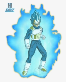 Trunks Vegeta Goku Gohan - Super Saiyan Blue Ki, HD Png Download, Transparent PNG