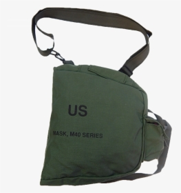 Transparent Gas Mask Soldier Png - Messenger Bag, Png Download, Transparent PNG