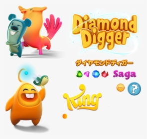 Transparent Digger Png - Diamond Digger Saga Level Help, Png Download, Transparent PNG