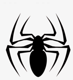 Black Spider Siluet Logo Png Image - Spider Clipart Transparent Background, Png Download, Transparent PNG