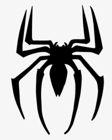 Spider-man Venom Logo Superhero - Transparent Background Spiderman Logo, HD Png Download, Transparent PNG