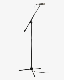 Microphone Stand Recording Studio Boom Operator Audio - Microphone Stand Transparent Background, HD Png Download, Transparent PNG
