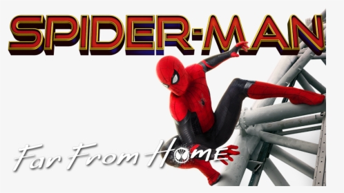 Spider-man Far From Home Logo Png Image - Cartoon, Transparent Png, Transparent PNG