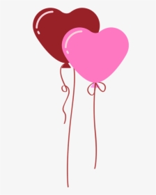 Balloons, Valentine, Heart, Transparent, Love, Design - Balões De Coração Png, Png Download, Transparent PNG