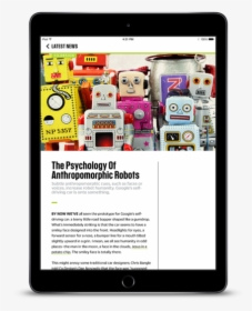 Fastcompany Tablet 04 Feedarticle - Mobile Device, HD Png Download, Transparent PNG