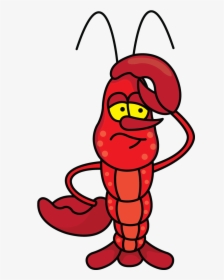 Simple Lobster Drawing - Cute Drawing Of Lobsters, HD Png Download, Transparent PNG