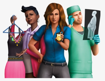 The Sims 4 Png - Sims 4 På Jobben, Transparent Png, Transparent PNG