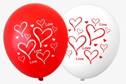 Love Hearts Balloons [1834] - Love, HD Png Download, Transparent PNG