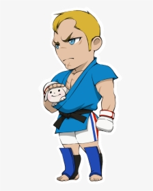 Chibi Street Fighter Stickers, HD Png Download, Transparent PNG