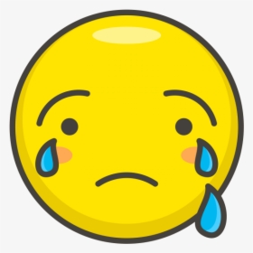 Cry Emoji Png - Clipart Images Crying Face, Transparent Png, Transparent PNG