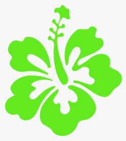 Clipart Of Green, Sc And Hawaii - Hawaiian Flowers Clip Art, HD Png Download, Transparent PNG