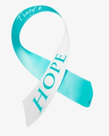 Cancer Vector Pink Ribbon - September Ovarian Cancer Awareness Month Ribbon, HD Png Download, Transparent PNG