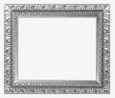 Digital Scrapbooking Frames Graphics - Transparent Silver Picture Frame Png, Png Download, Transparent PNG