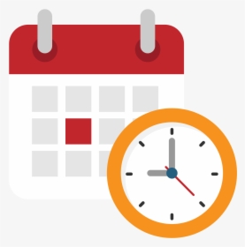 Transparent Schedule Clipart - Schedule Icon Flat Png, Png Download, Transparent PNG