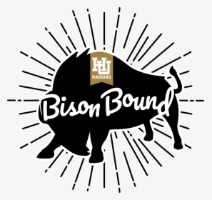Bison Bound Harding University, HD Png Download, Transparent PNG