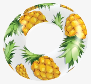 Clear Pineapple Pool Tube - Transparent Background Pool Float Png, Png Download, Transparent PNG