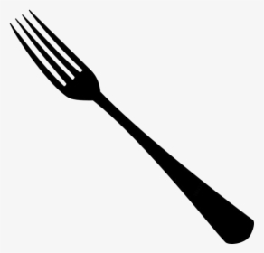 Dinner Fork Png Silhouette - Knife, Transparent Png, Transparent PNG