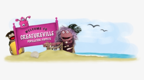 Welcome To Creatrueville - Cartoon, HD Png Download, Transparent PNG