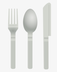 Fork And Spoon Clip Arts - Spoon Clip Art, HD Png Download, Transparent PNG