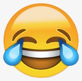 Emoji Crying Laughing Png, Transparent Png, Transparent PNG
