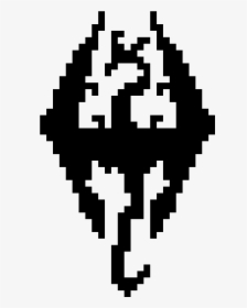 Skyrim Logo Pixel Art, HD Png Download, Transparent PNG