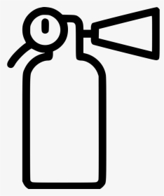 Fire Extinguisher Comments - Fire Extinguisher Clipart Black And White, HD Png Download, Transparent PNG