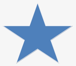 Blue Star - Blue Star Transparent Background, HD Png Download, Transparent PNG
